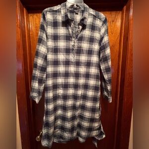 Eddie Bauer Plaid Shirt Dress